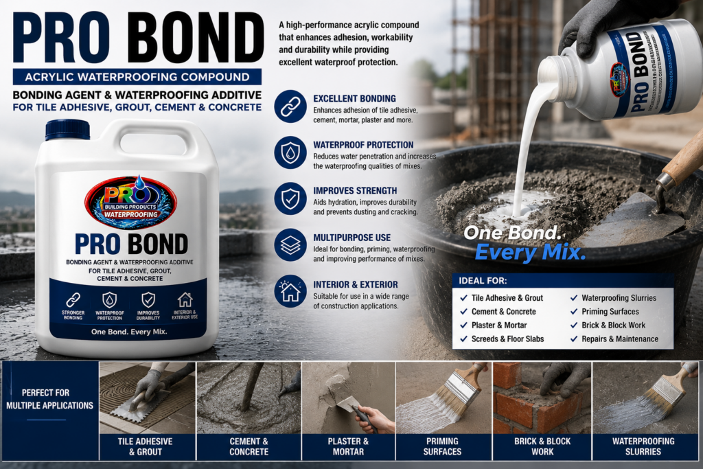 Pro Bond Construction Waterproofing
